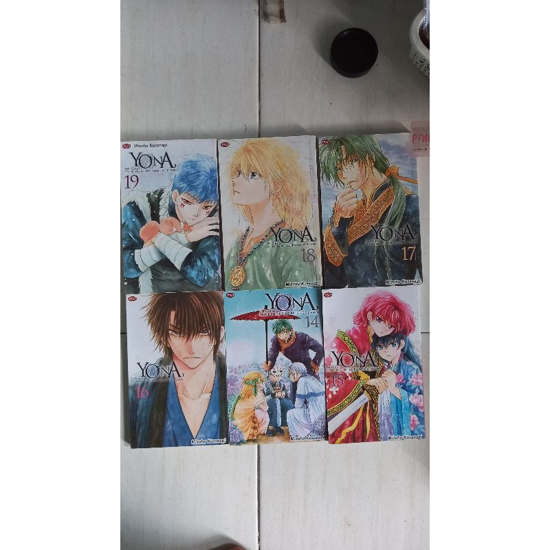 Komik Akatsuki no yona ( yona the girl standing in the blush of dawn) preloved