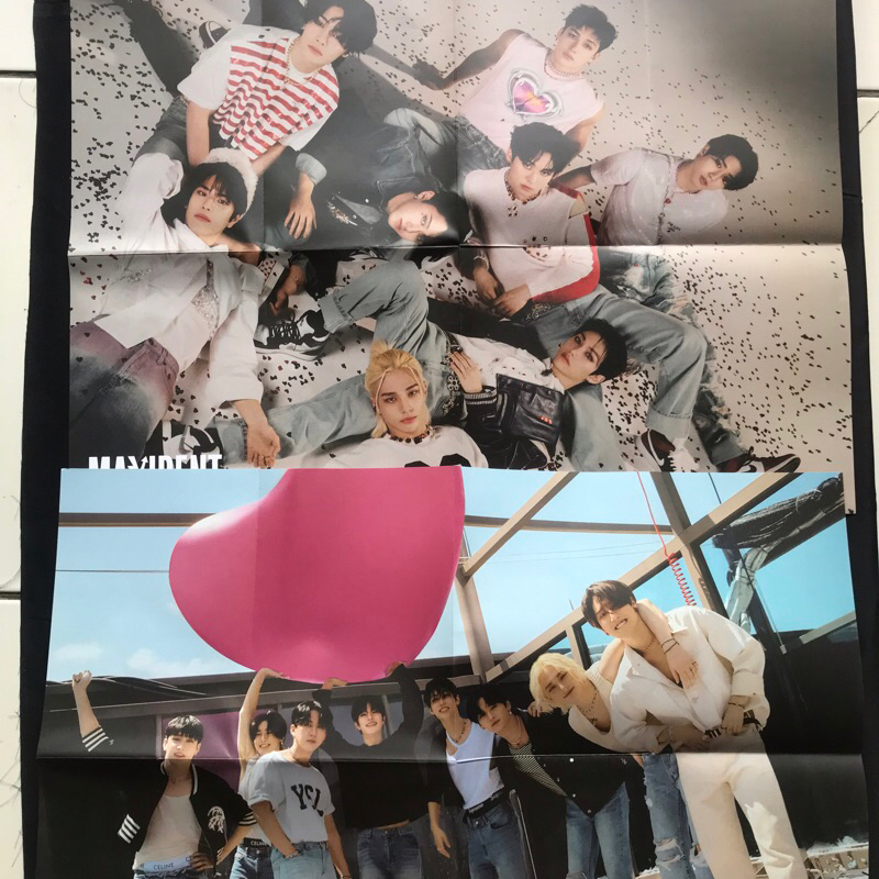 (READ BUY MINIMAL 2) STRAY KIDS MAXIDENT ALBUM POSTER OFFICIAL