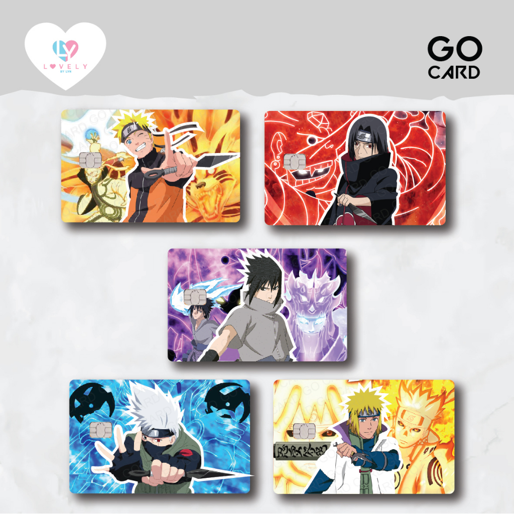 

Sticker Kartu ATM Naruto Shippuden Hologram Emoney Flazz Sticker