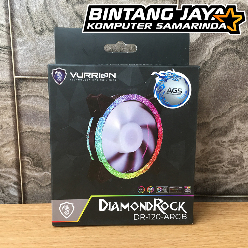 Fan Casing Vurrion DiamondRock DR-120-ARGB 120mm