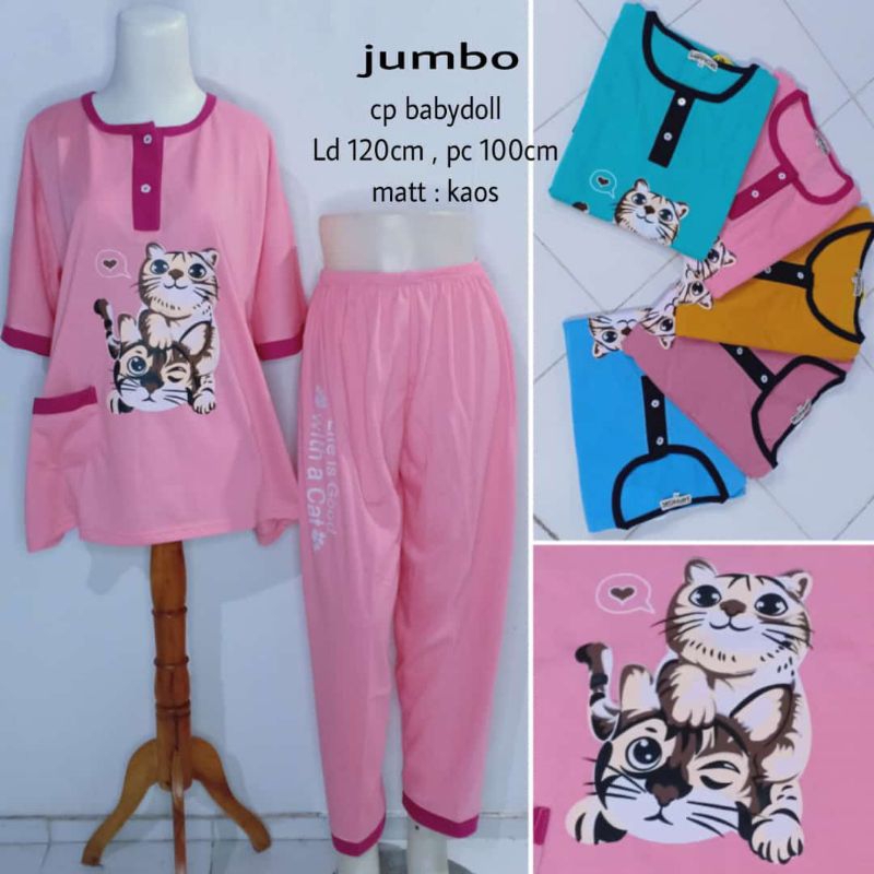 CP babydoll jumbo Sapphire//Bisa COD