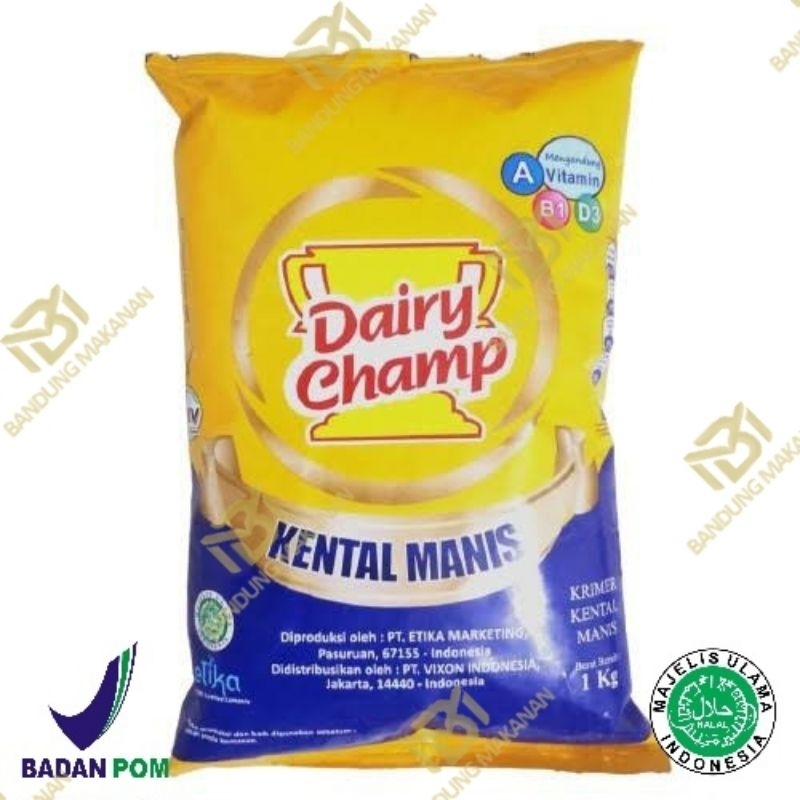 

DAIRY CHAMP KRIMER KENTAL MANIS - 1kg