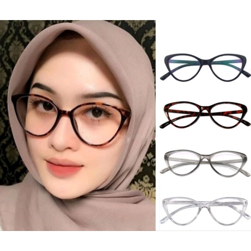 Frame kacamata Cat eye 1025