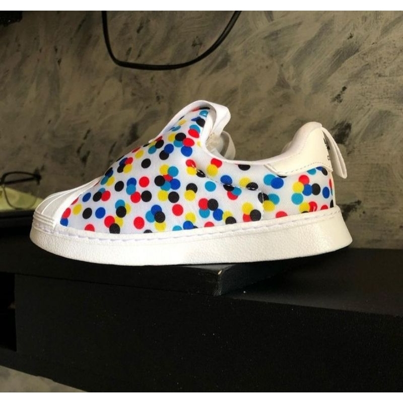 SEPATU ANAK ADIDAS ORIGINAL SUPERSTAR 360 X DISNEY MICKEY MINNIE