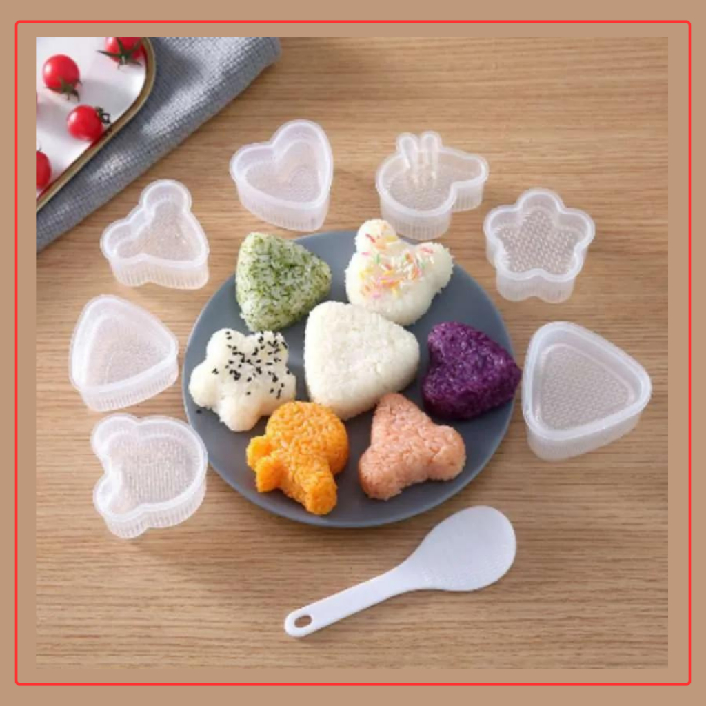 Cetakan Nasi Sushi/ Onigiri / Onigiri Bentuk Lucu 1PCS