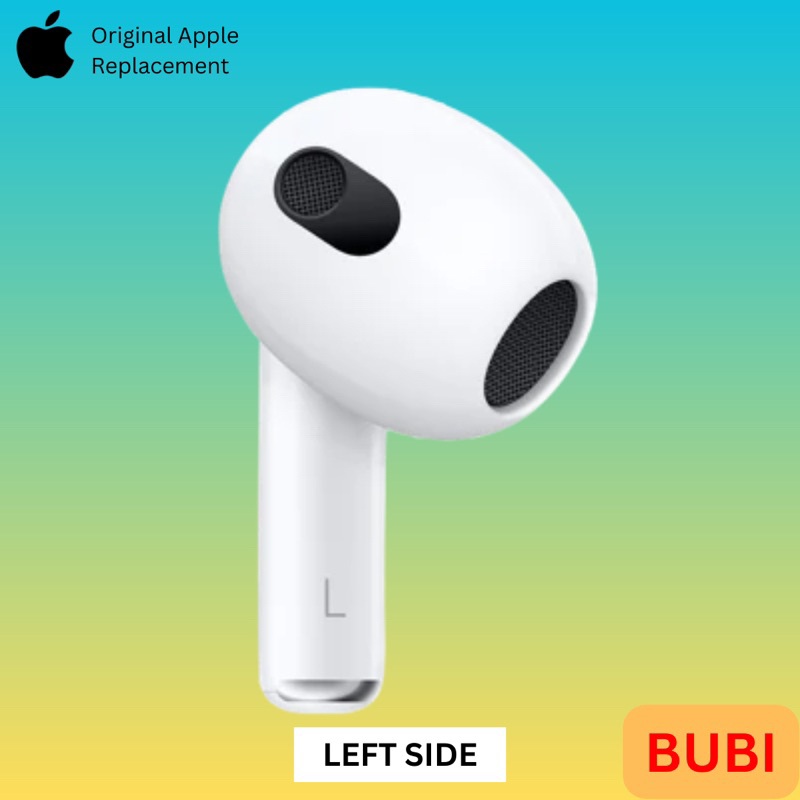 airpods gen 3 original cabutan kiri/left only earpiece