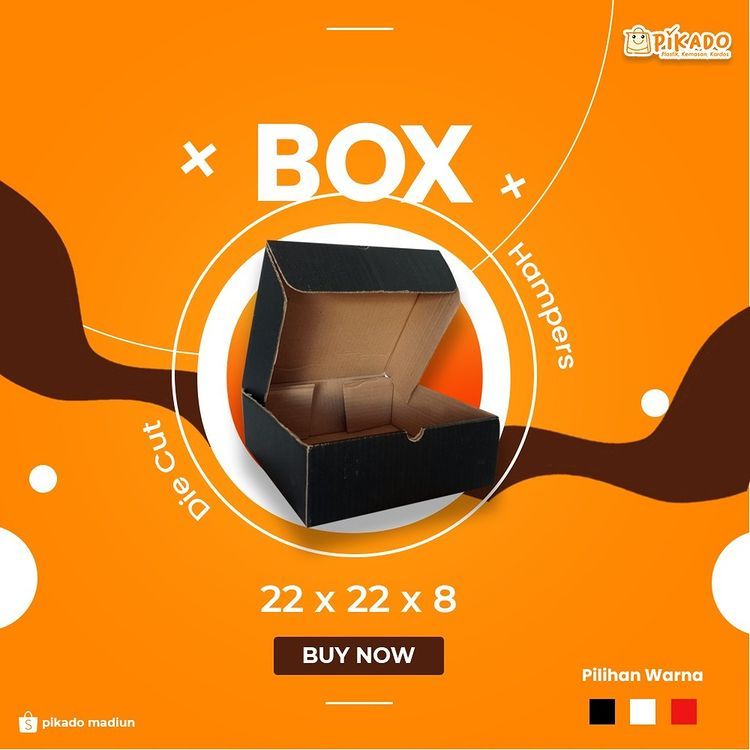 

Box Die Cut/Box Hampers/Box Hampers Warna/Kardus Hampers/Kardus Die Cut