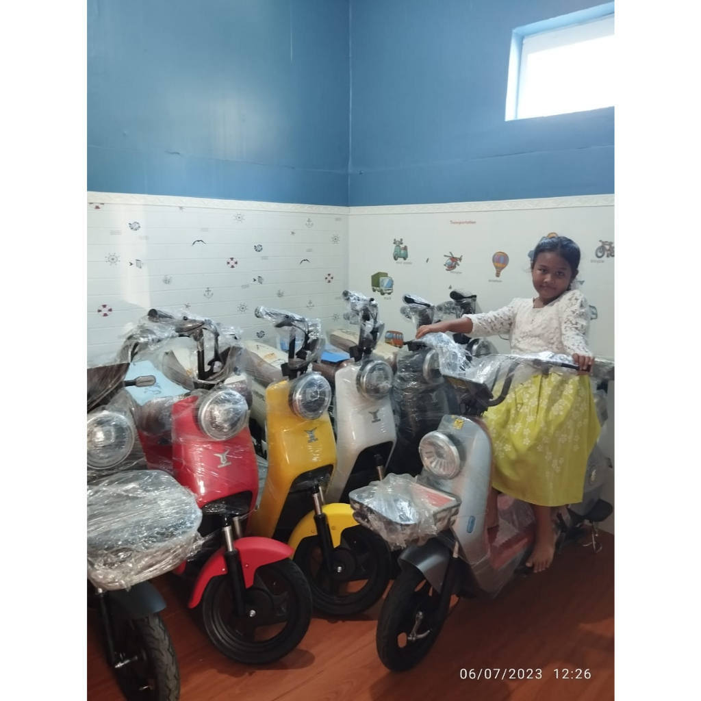 SEPEDA LISTRIK U WIN FLY DRAGON FLY 8 48V 12AH MOTOR LISTRIK 12AH UWINFLY DF8 48V 12AH