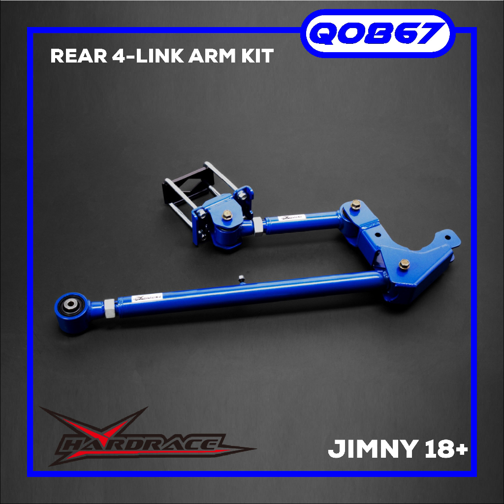 Aksesoris Stabiliser Hardrace - Q0867 - REAR 4-LINK ARM KIT - Suzuki Jimny 18+