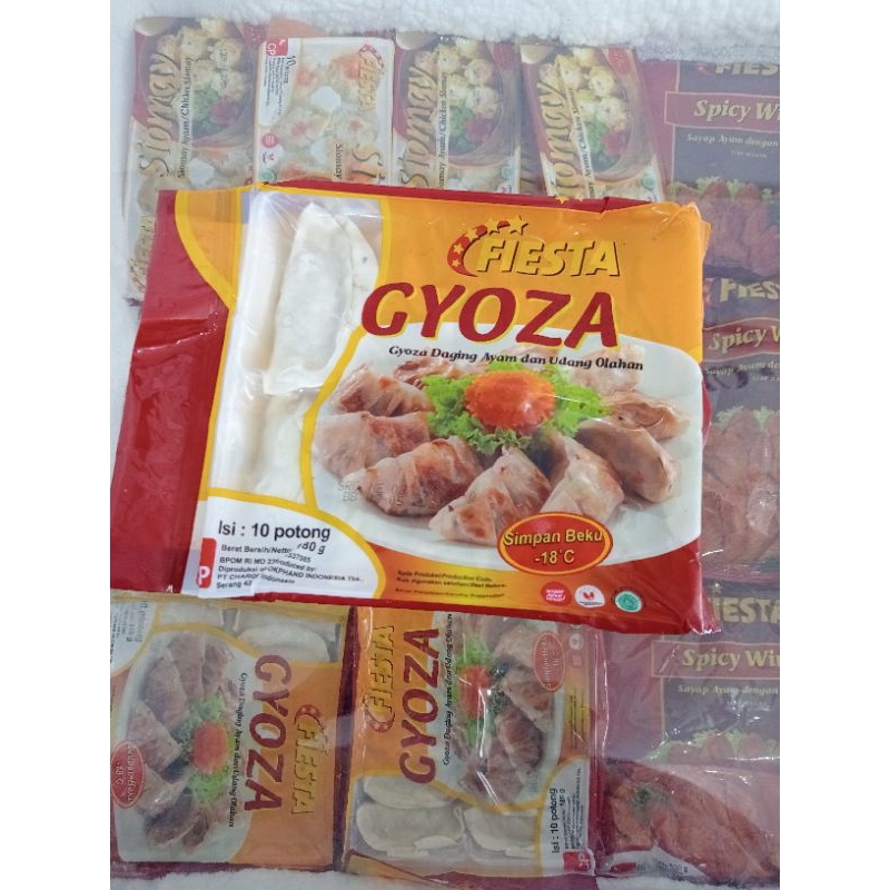 

Fiesta Gyoza isi 10pcs 180g HALAL