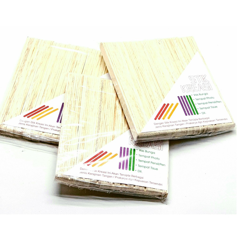 

STICK KAYU ES KRIM - Stick Ice Cream >50pcs - Stik Kreasi