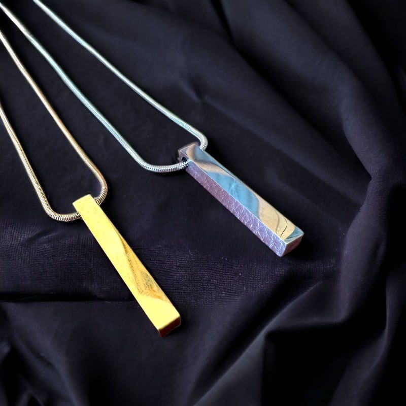 recommended kalung titanium pria liontin balok