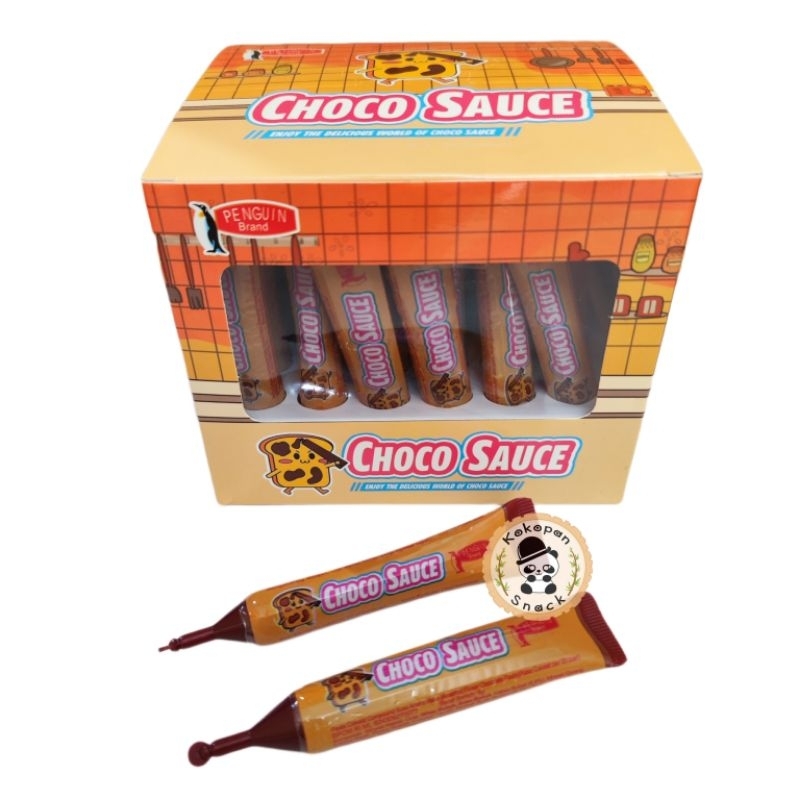 

PENGUIN CHOCO SAUCE BOX ISI 30