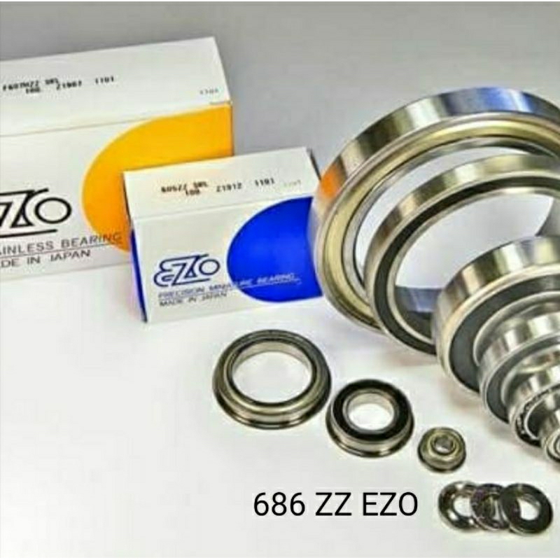 Bearing 686 ZZ Merk EZO JAPAN