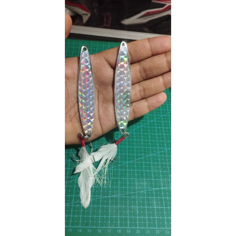 Umpan Casting Spoon lure 30gram 40gram pancing laut spinning jigging popping