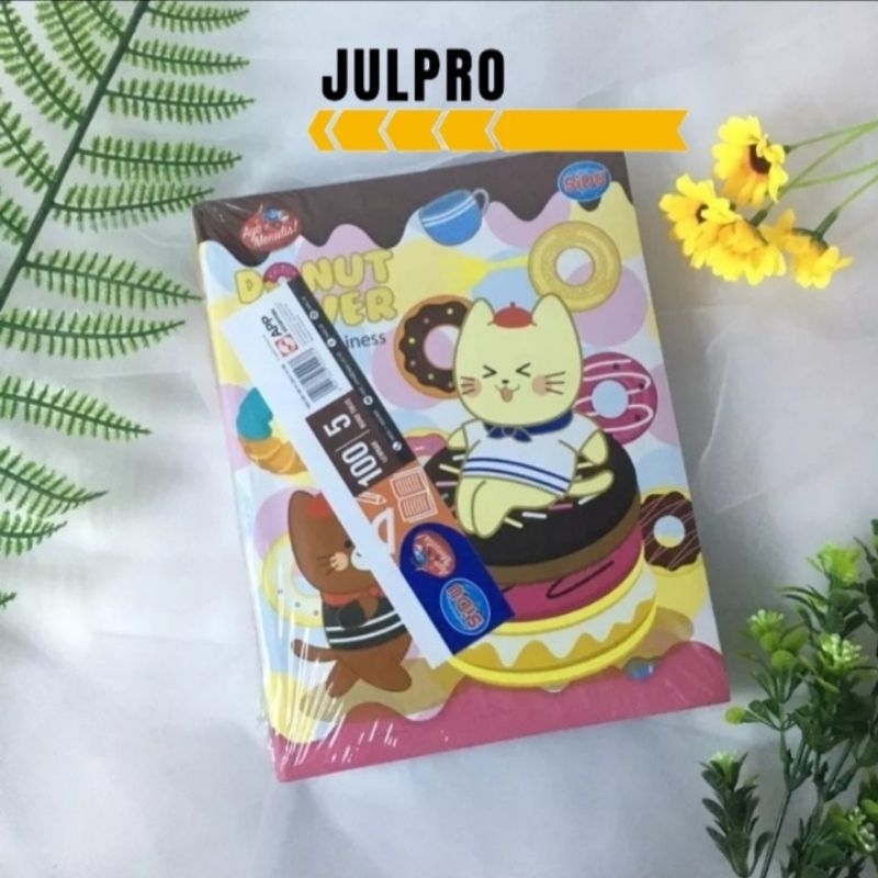 

Buku tulis SIDU, buku tulis garis dua, SIDU 100lembar