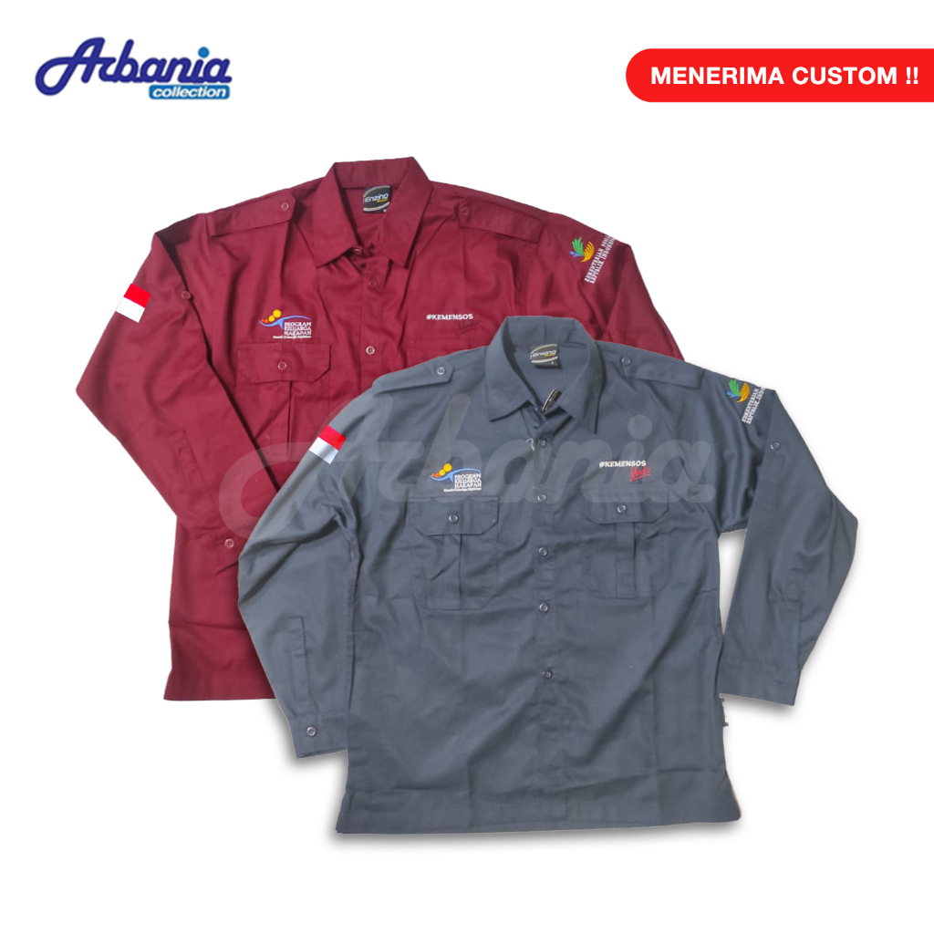 Kemeja PKH/Kemensos Hadir/Kemensos