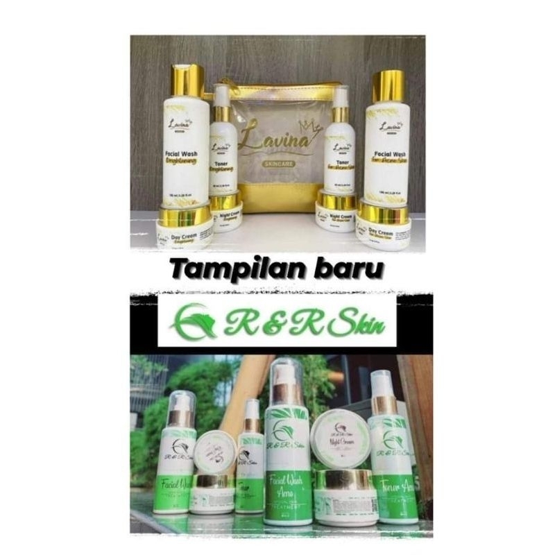 [SIAP KIRIM] LAVINA SKINCARE R&R Skin | LAVINA PREMIUM | SERUM LAVINA | LAVINA LENGKAP