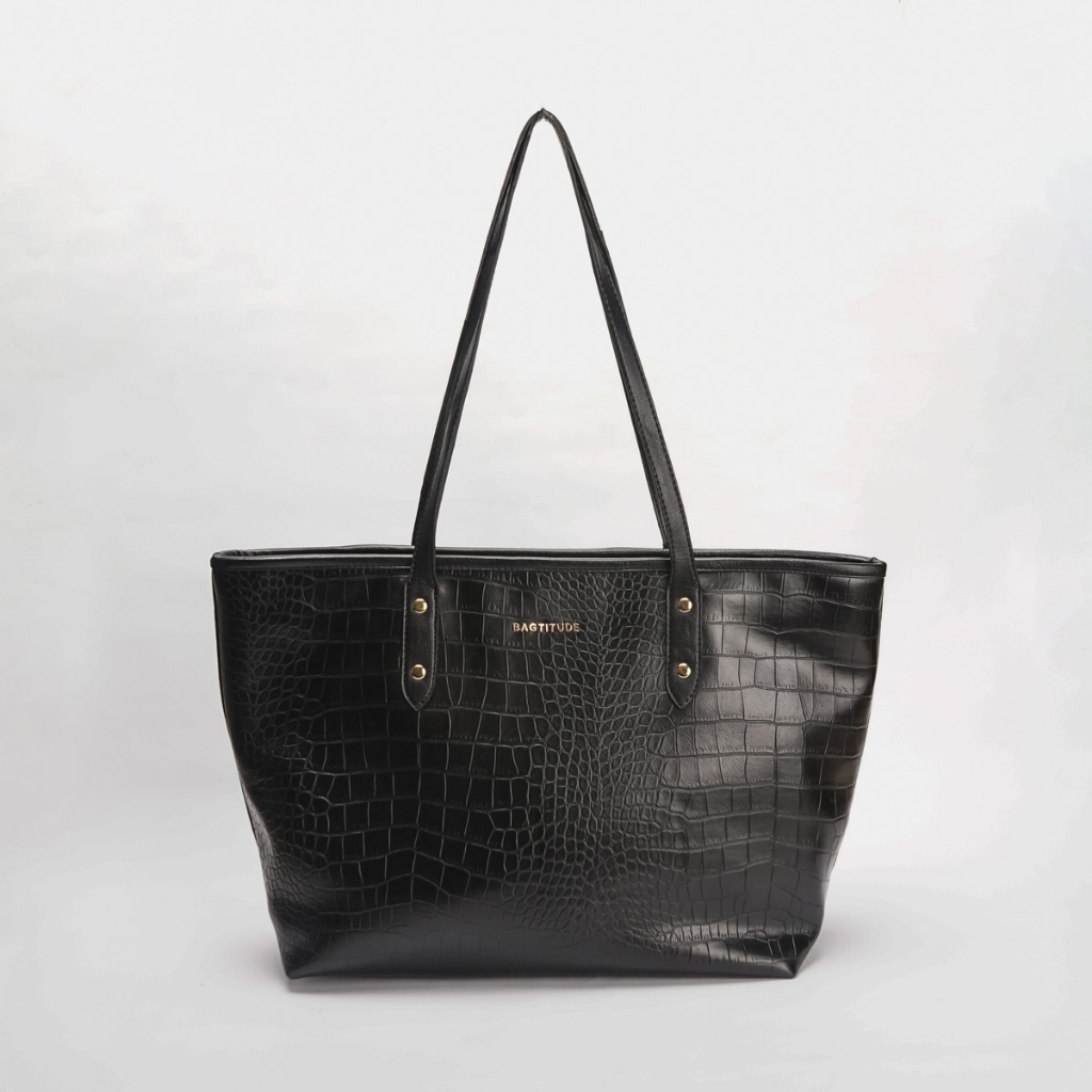 Tas Wanita Tote Bag Kelly Black Minivy x Bagtitude