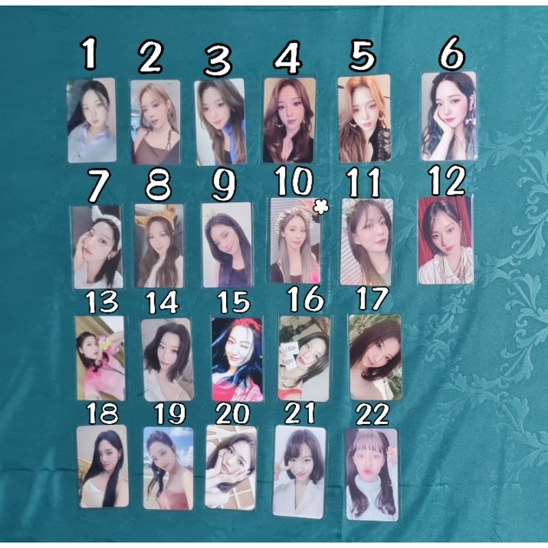 Photocard Official fromis_9 [READY INA]
