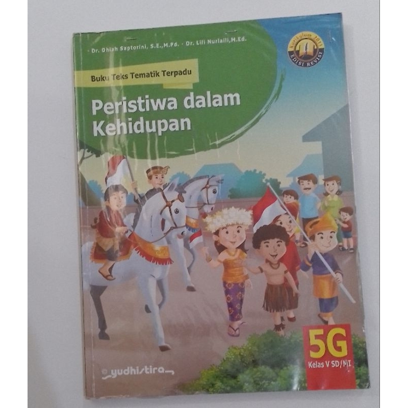 buku tematik kelas 5 yudistira @65.000