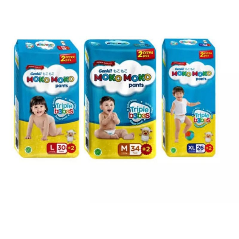 Pampers Genki Mokomoko