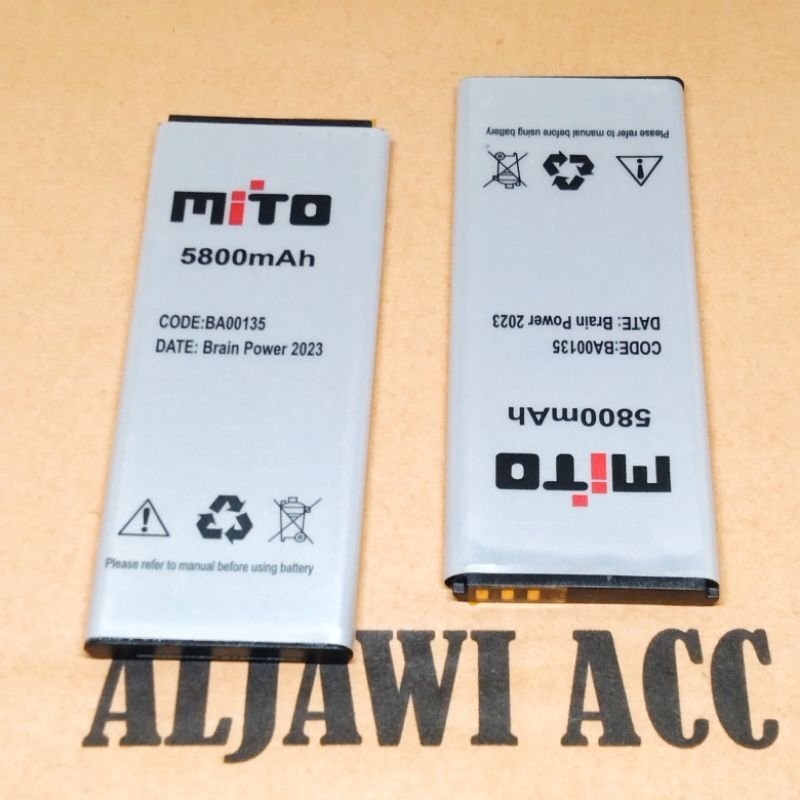 BATERAI MITO A17 FANTASY X BA000135 BA-00135 Battery Hp Mito A17 Fantasi X