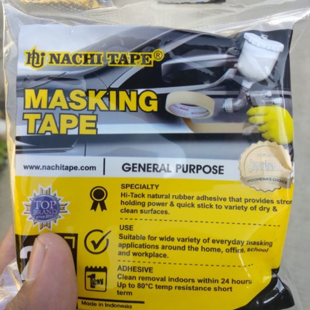 Masking Tape / Lakban Kertas Nachi 24mm