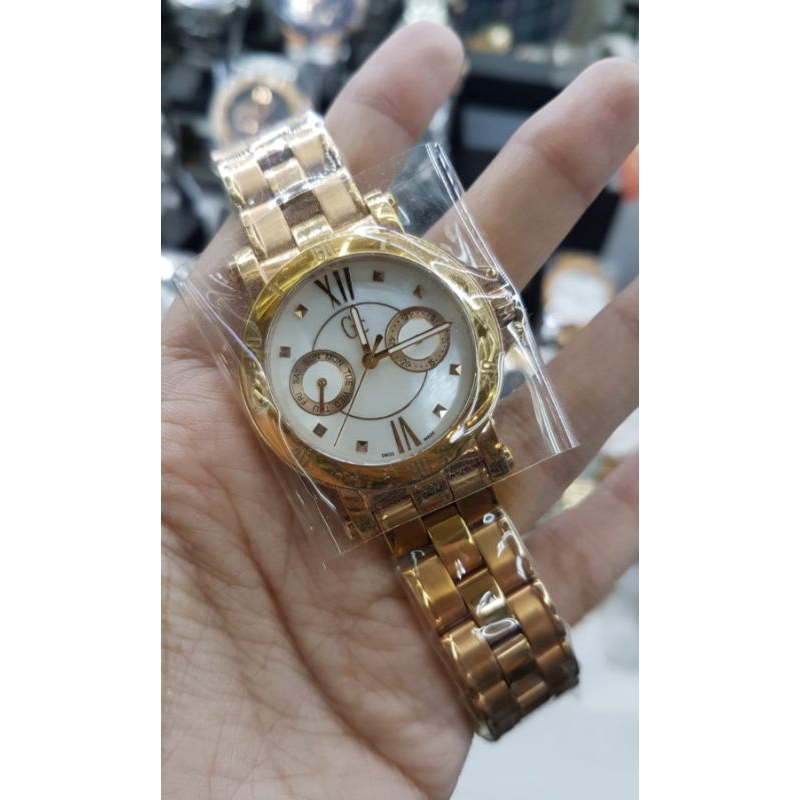 Jam Tangan Wanita Guess Collection Gc X74008L1S Rantai Original Swiss Made
