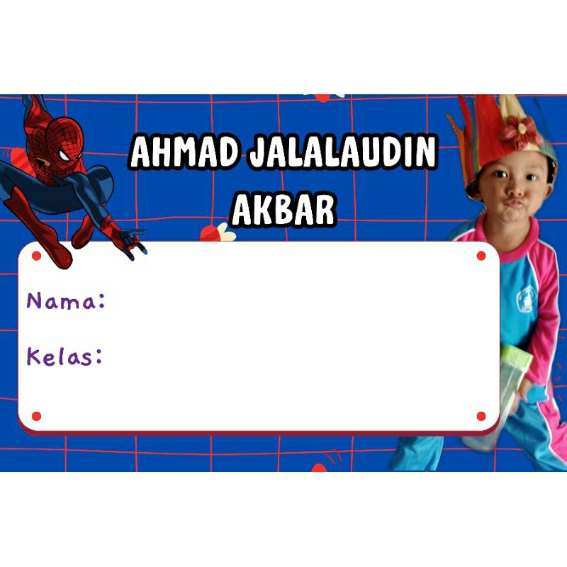 

Stiker Nama sekolah, stiker label, label buku Isi 25 stiker sampai 30 stiker