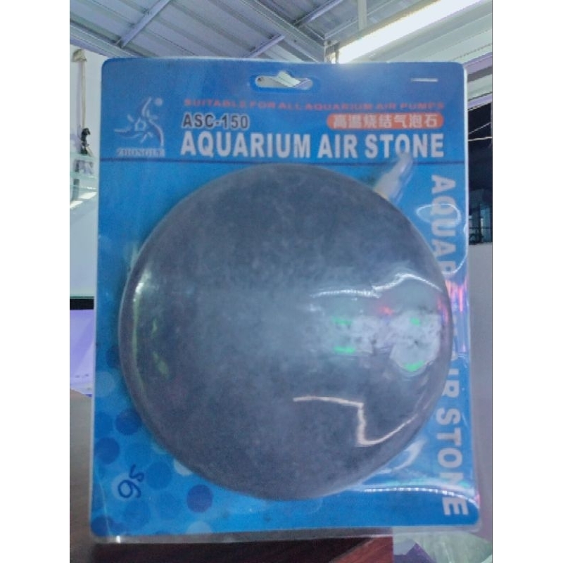 Air stone Batu aerator bulat pipih ASC 150 batu aerator Jumbo
