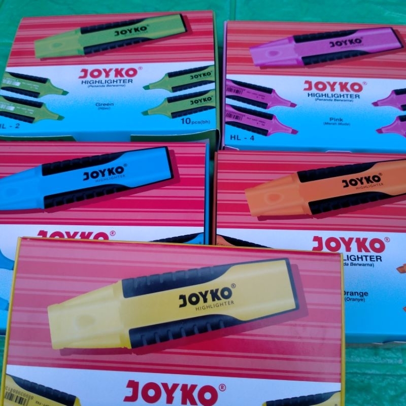 

JOYKO HIGHLIGHTER Penanda Buku Berwarna Stabillo Stabilo Grosir