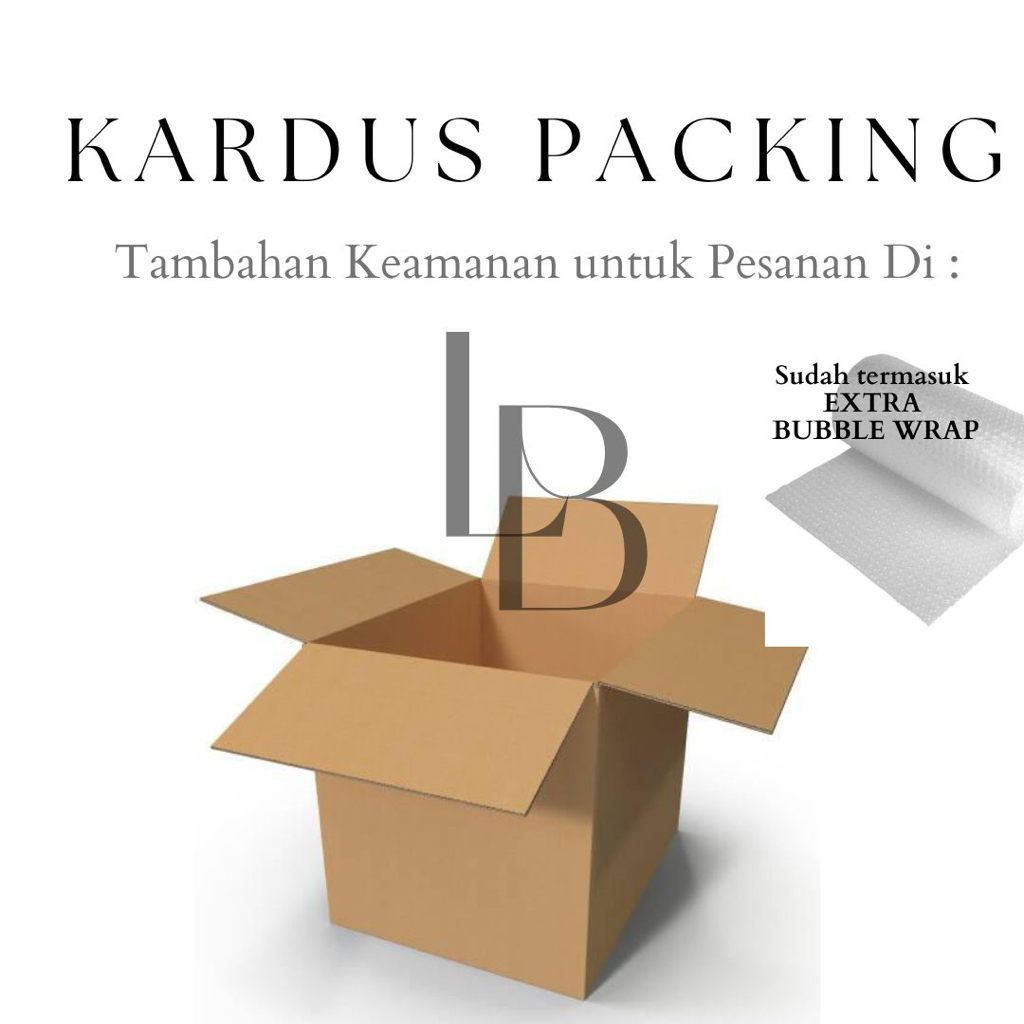 

❤LUIS❤ KARDUS PACKING + EXTRA BUBBLE Tambahkan ke Keranjang agar packing lebih aman