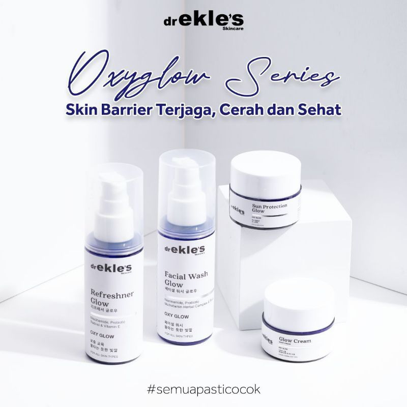 Paket Skincare OxyGlow Series dr Ekles Skincare