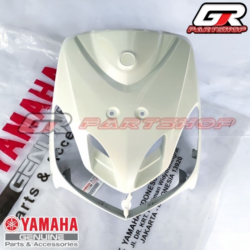 TAMENG DEPAN PUTIH MIO SMILE 28D ORI YGP ORIGINAL YAMAHA