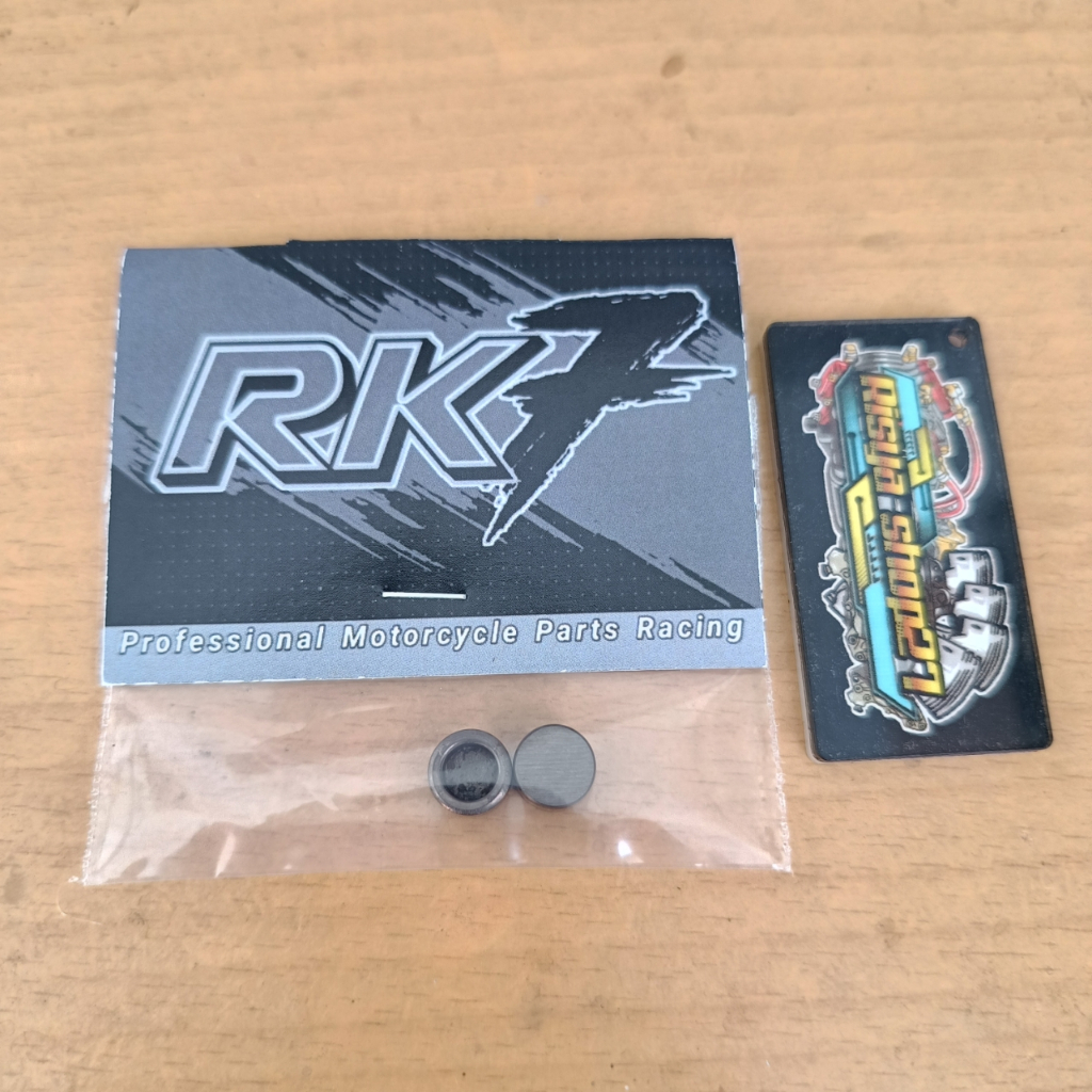 Topi klep Cap Valve Racing Rk7 Tiger Gl Megapro batang 5.5 mm bahan besi di jamin anti jeber