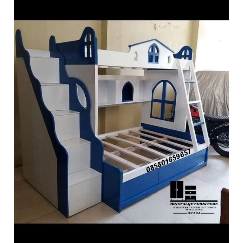 Tempat tidur tingkat , ranjang tidur tingkat