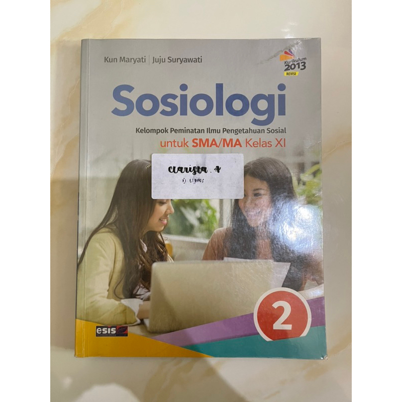 

SOSIOLOGI 2 UNTUK SMA KELAS XI ESIS