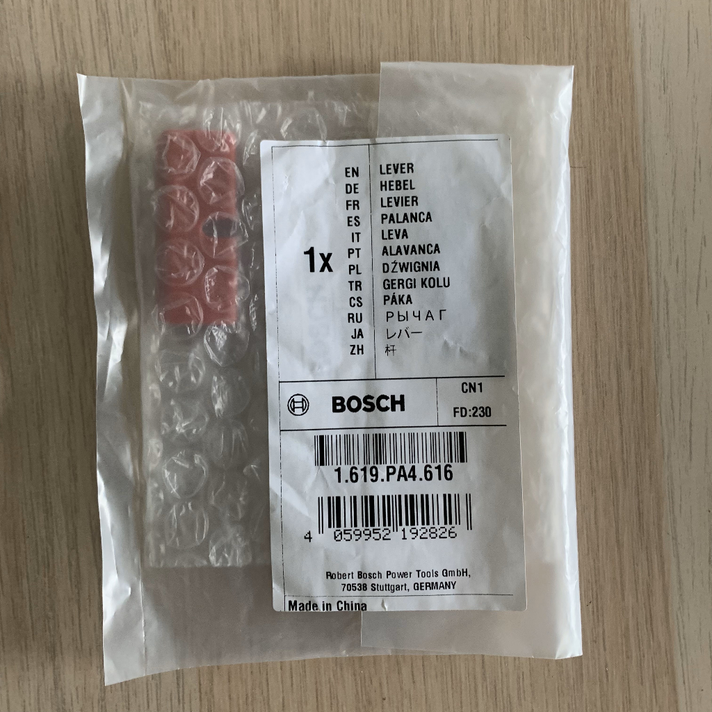 Bosch Lever GBM 320 1619PA4616 Spare Part Bosch Original