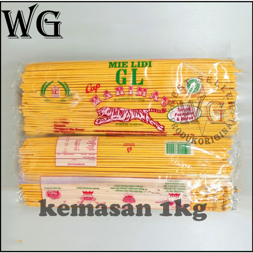 

Bahan Baking / bahan Pokok Makanan / Mie Lidi Kuning Kemasan 1 kg