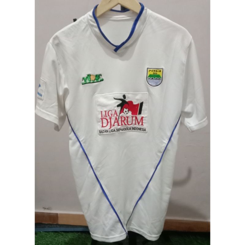 JERSEY PERSIB BANDUNG AWAY 2005 NAMESET (BOY JATI) #17 SIZE L