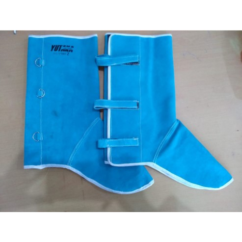 Appron Las Pelindung Kaki Super Safety Dari Spater Welding yang Nyaman Tahan Panas Bahan Kulit Sesua
