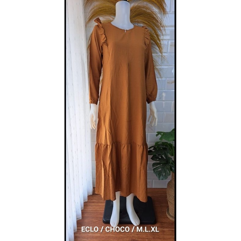 Gamis Polo Linen ECLO