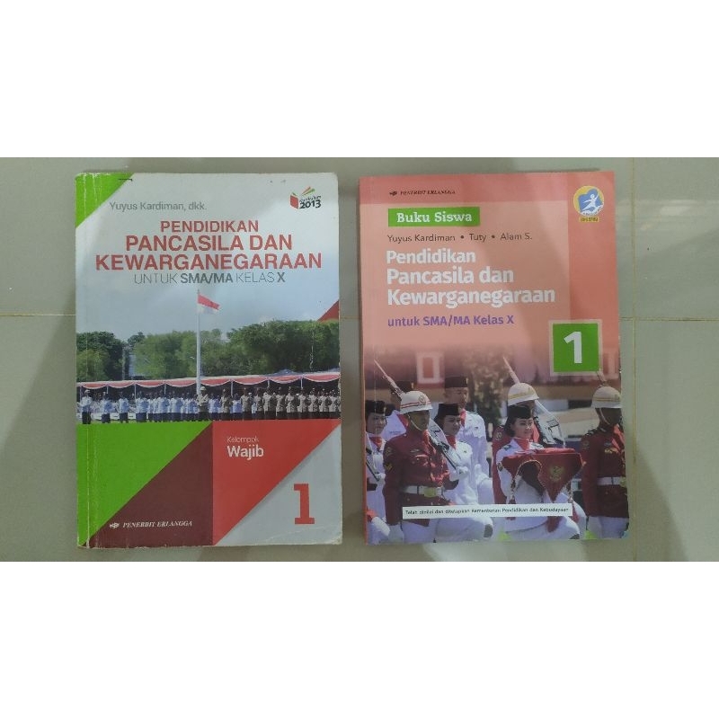 PPKn Kelas 10 SMA Kurikulum 13 Revisi Penerbit Erlangga