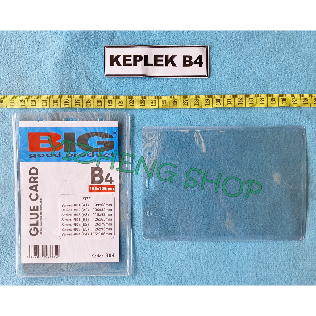 

Name Tag Keplek B4 Cover Plastik