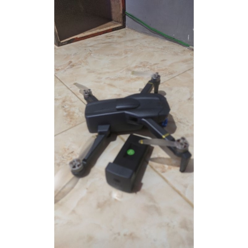 drone bekas/second sudah ada gps drone x3pro cam 4k 1km + lensa camera super wide dan micro