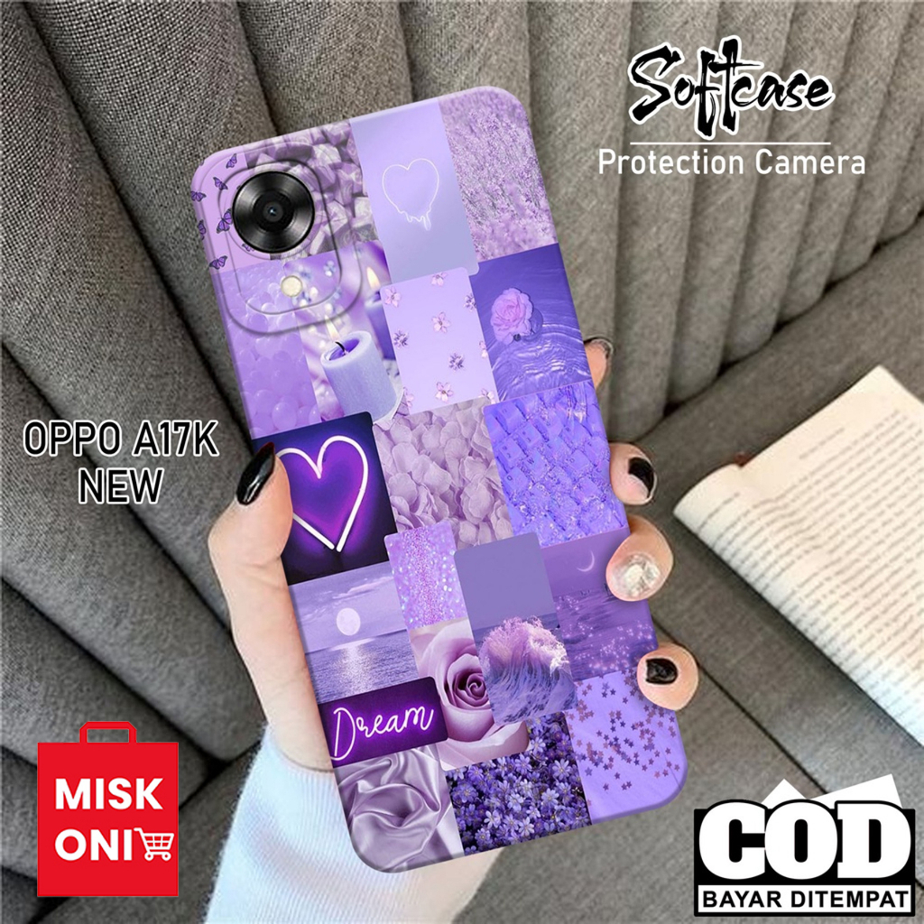 Soft Case Hp OPPO A17K 2022 2022 Terbaru 2022 - Casing Hp OPPO A17K - Fashion Case Aesthetic - MISKO