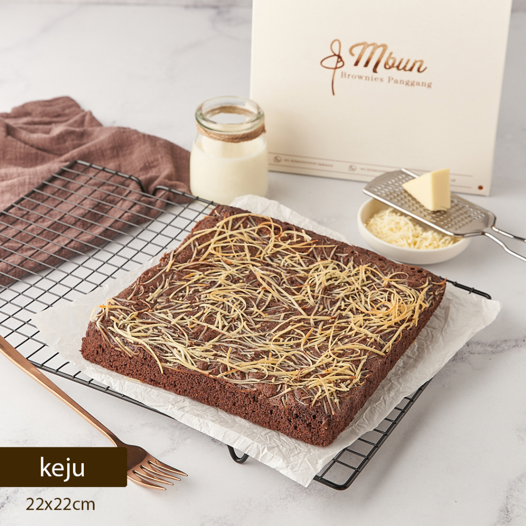

GR Mbun Brownies Panggang Ukr 22x22 Brownies Panggang Brownies Melted Fudgy Brownies Coklat Keju