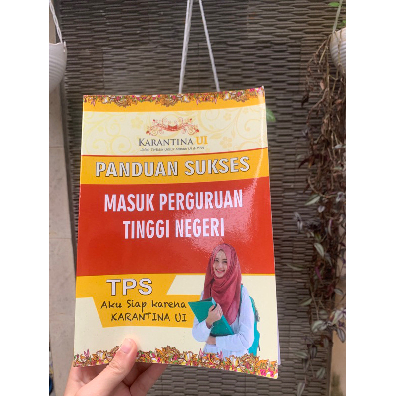

PRELOVED!!! BOLEH NEGO TIPIS BUKU SBMPTN MODUL TPS KARANTINA UI DEPOK