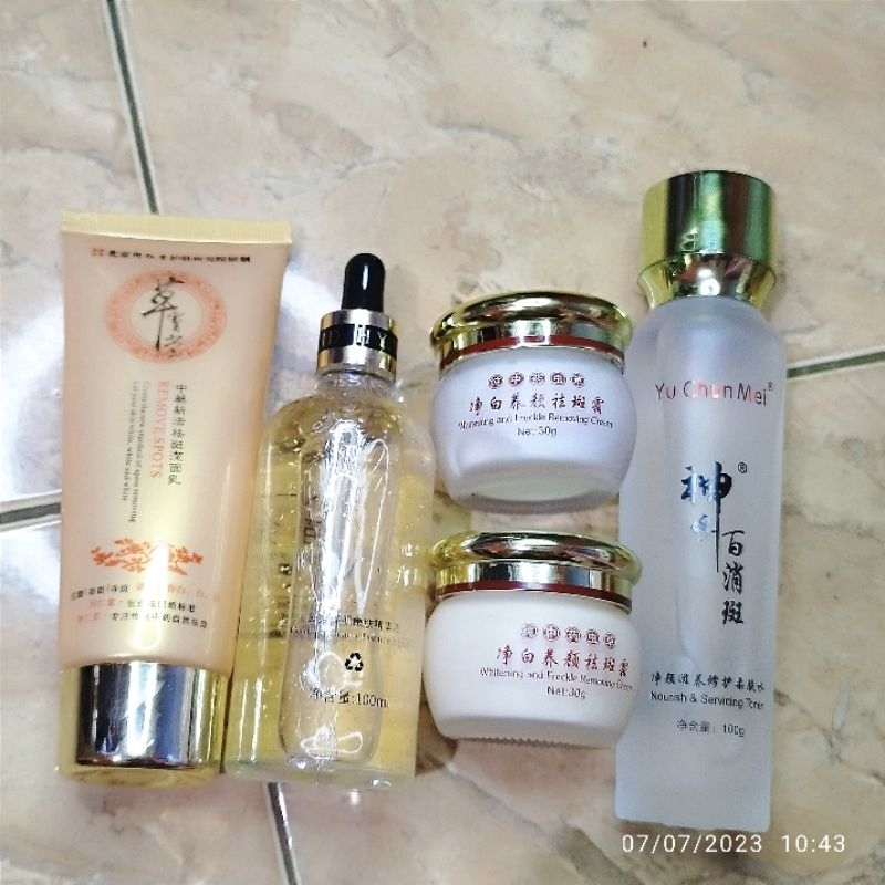 paket cordy yu chun mei 5 in 1 gold